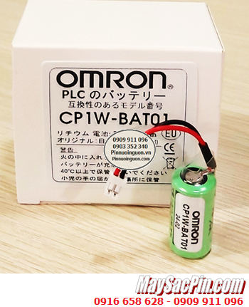 Omron CP1W-BAT01; Pin nuôi nguồn PLC Omron CP1W-BAT01 lithium 3v 1/2AA chính hãng /Xuất xứ NHẬT